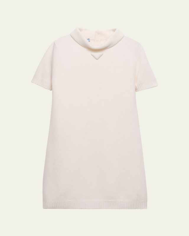 Lambswool Knit Mini Dress